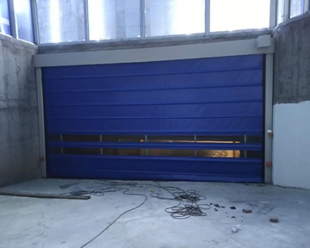 靈石電子產業(yè)園，快速堆積門